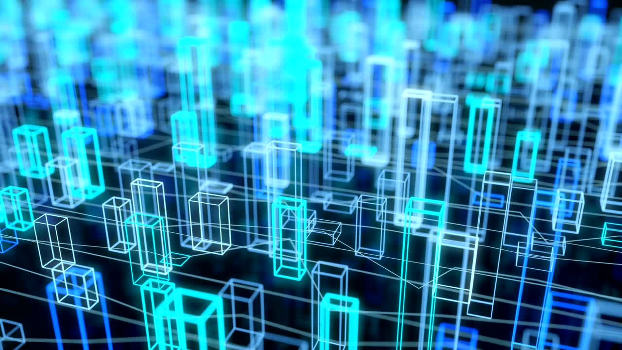 4K Abstract Data Concept.