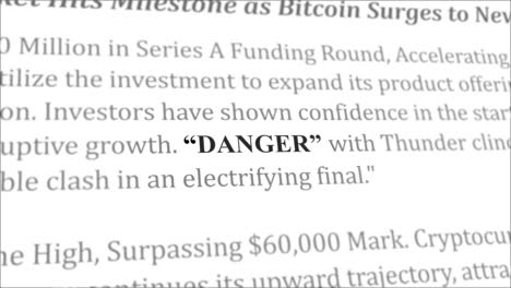 Danger-news-headline-in-different-articles