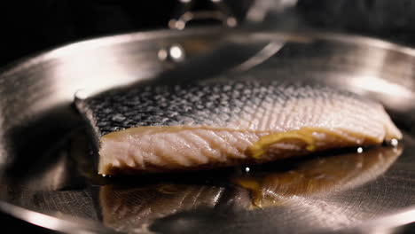 pan-fried fish with butter