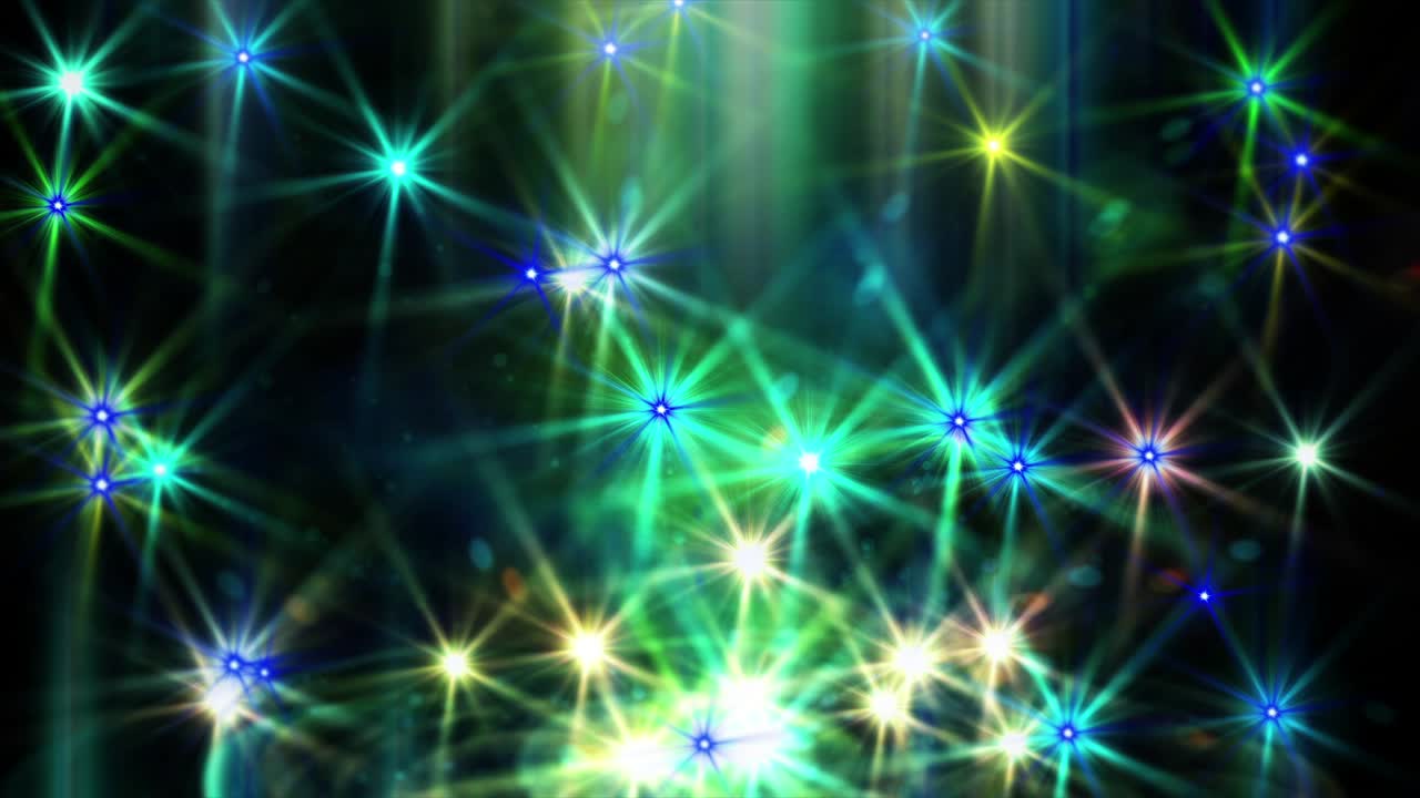 el parpadeo de la luz ilumina el destello