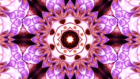 movimiento de fondo de kaleidoscopio abstractamente colorido