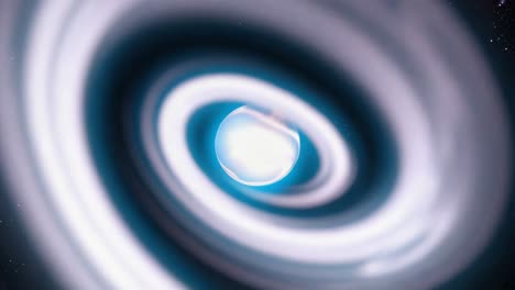abstract cosmic wormhole or gravitational distortion