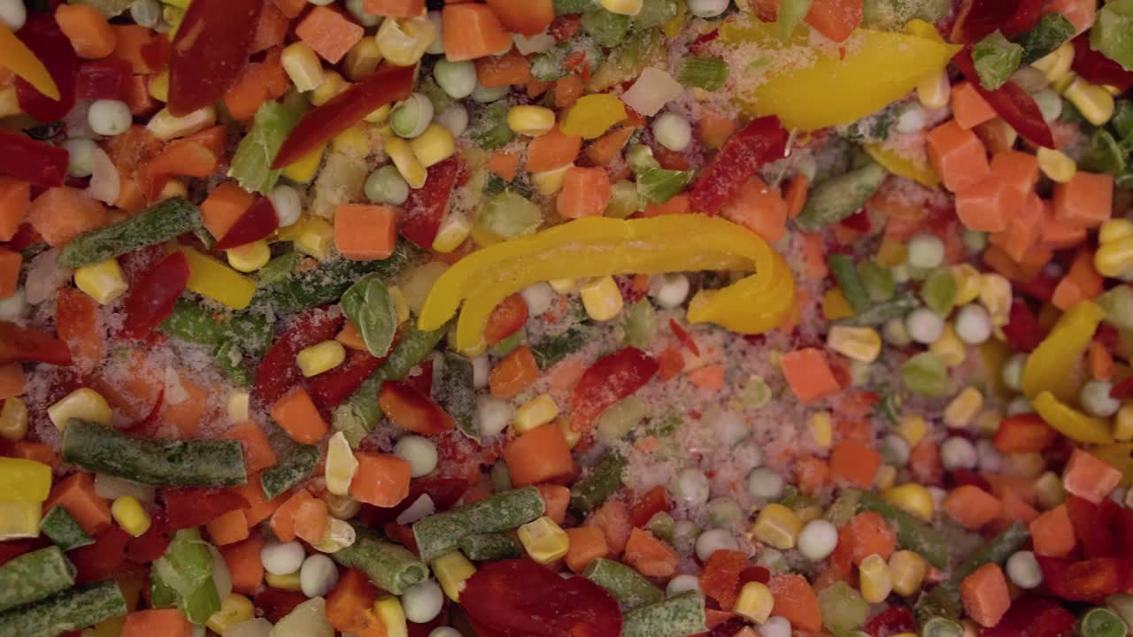 상점에서 야채의 멕시코 혼합물