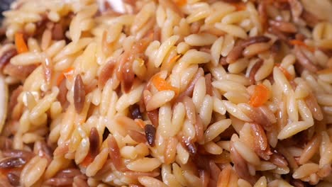 orzo pasta with vegetables