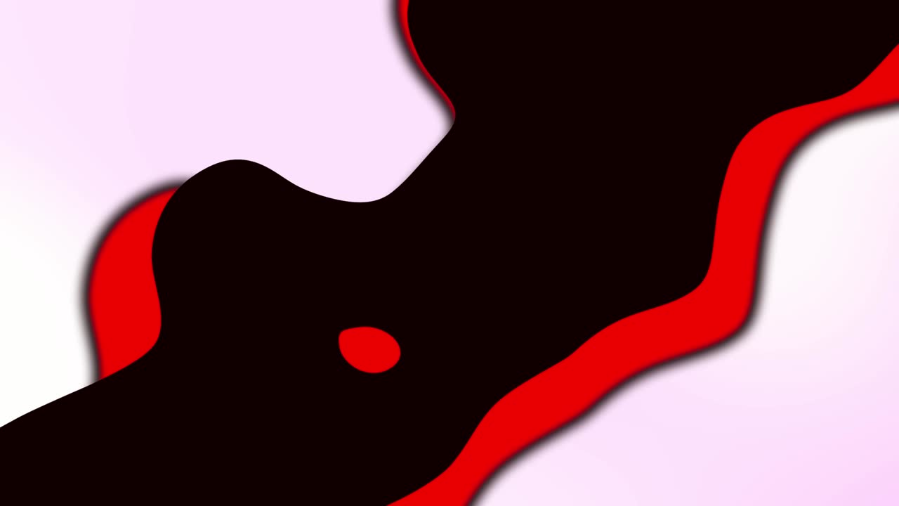 abstracto rojo y azul colorido línea ondulada fondo liso 5.mp4