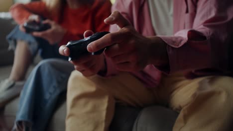 couple playing video games