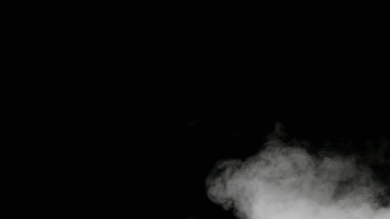 고립된 안개 또는 연기