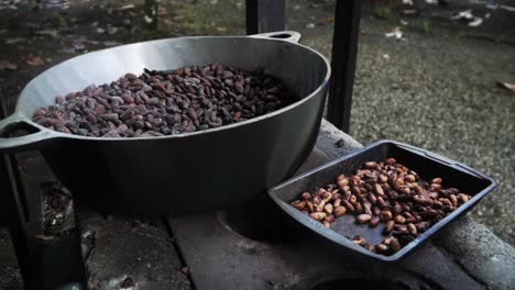 red beans ready to be cooked in costa rica