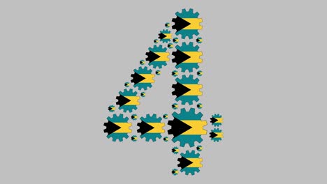 bahamian número cuatro