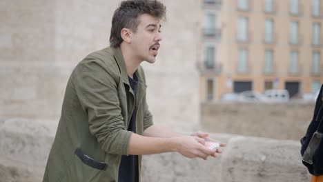 street magic performance
