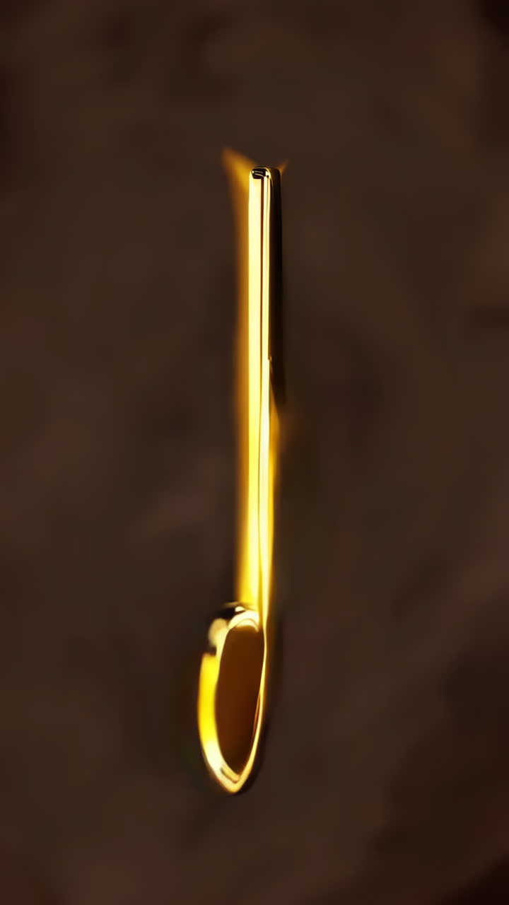 Golden Music Note