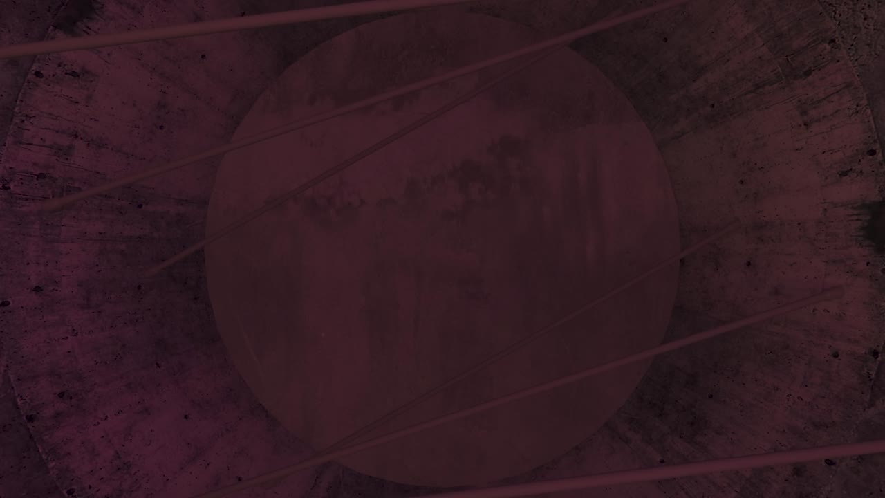 volando en un túnel de hormigón con iluminación de neón. lámparas halógenas. fondo abstracto. espectro rosa amarillo moderno. animación 3d