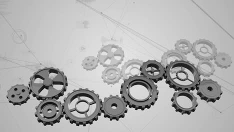 gears and asymmetrical lines