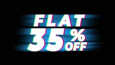 35% off promotional graphic design