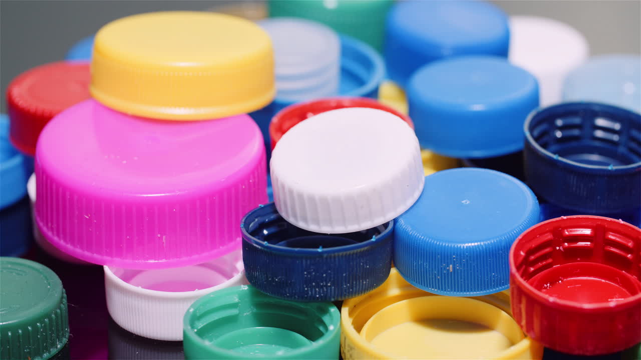 몇 가지 플라스틱 병 뚜껑 플라스틱 가공 재활용 산업 9