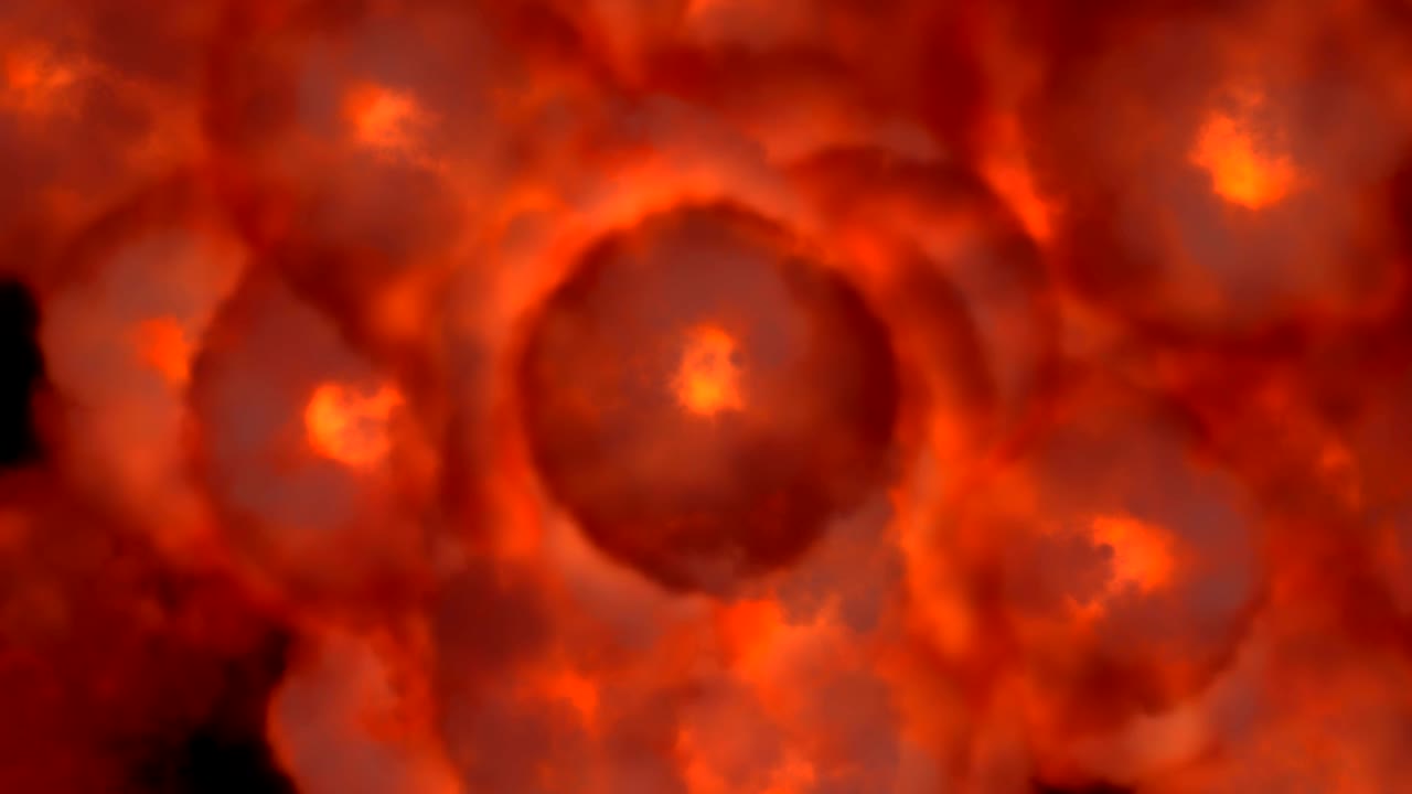 fondo dinámico abstracto que se asemeja a una combustión intensa