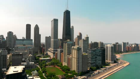 Aerial-view-of-Chicago