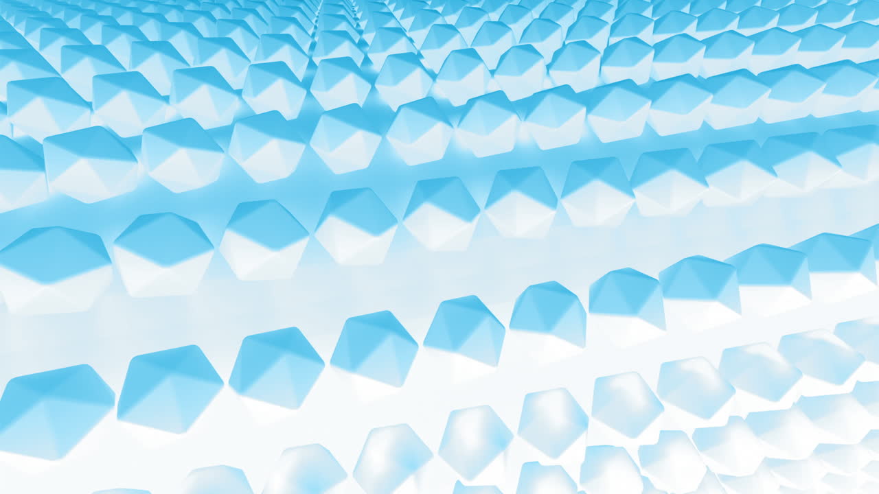 육각형으로 된 추상적인 기하학적 패턴