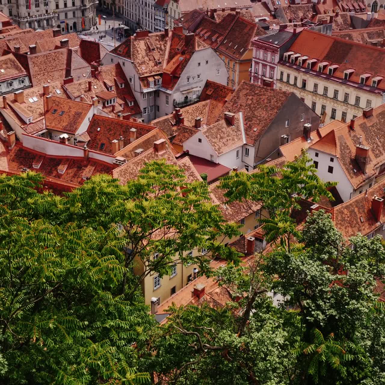 La pittoresca città di Graz in Austria