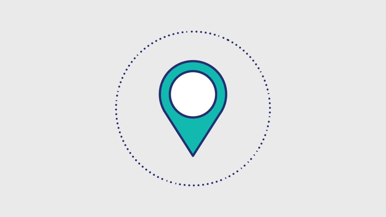 correo electrónico smartphone puntero mapa ubicación del mundo