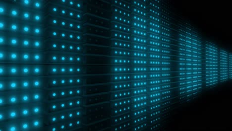 abstract led wall display