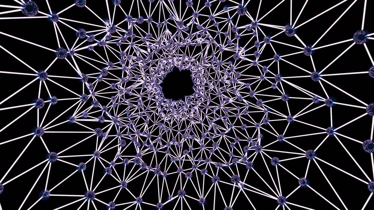 fondo geométrico abstracto con puntos y líneas