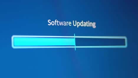 progression of software updating: a visual representation of the update process from start to finish, highlighting the importance of system maintenance.