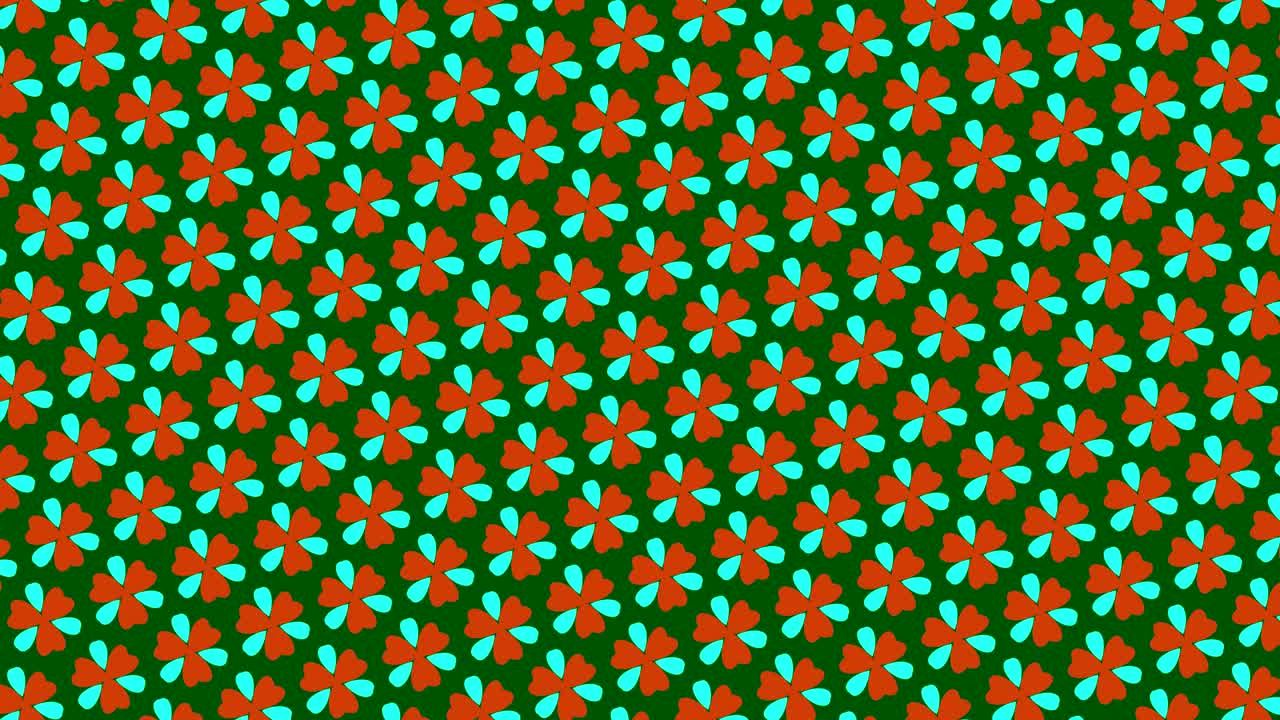 patrón gráfico que cambia de color a medida que gira hacia la izquierda