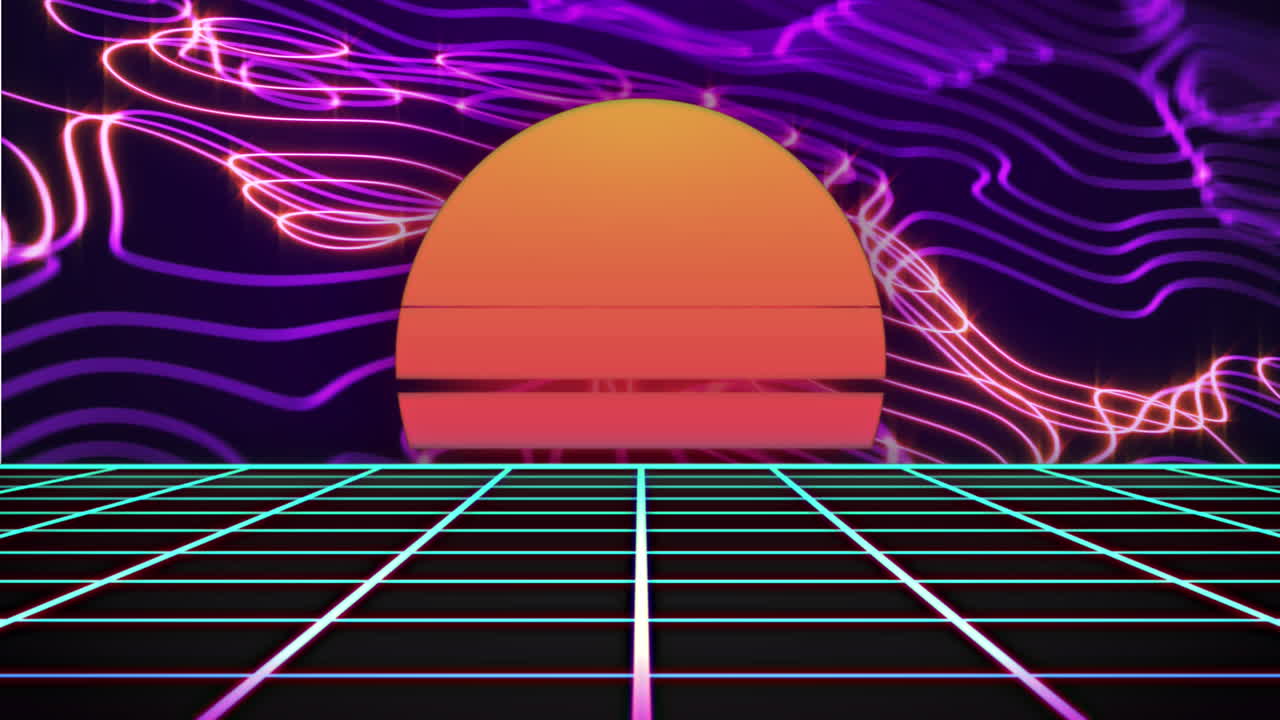 animación del metaverso, procesamiento de datos y red de conexiones