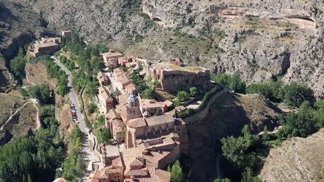 albarracín municipio de la sierra de albarracin en la provincia de teruel - spain