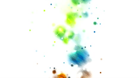 luces brillantes coloridas animación de video abstracta