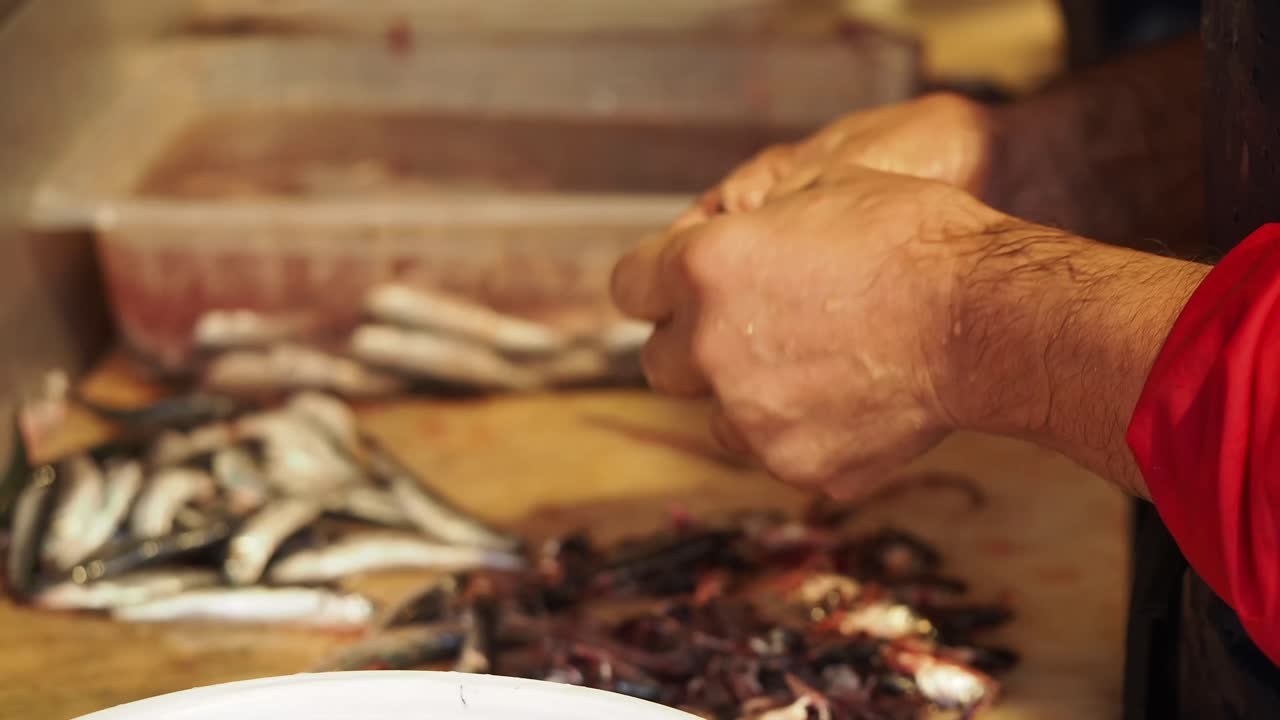 preparación de pescado