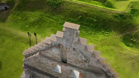 Old-Scandinavian-castle-ruin-in-Sweden