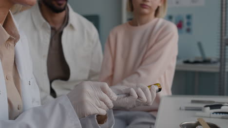 medical consultation and vaccination preparation