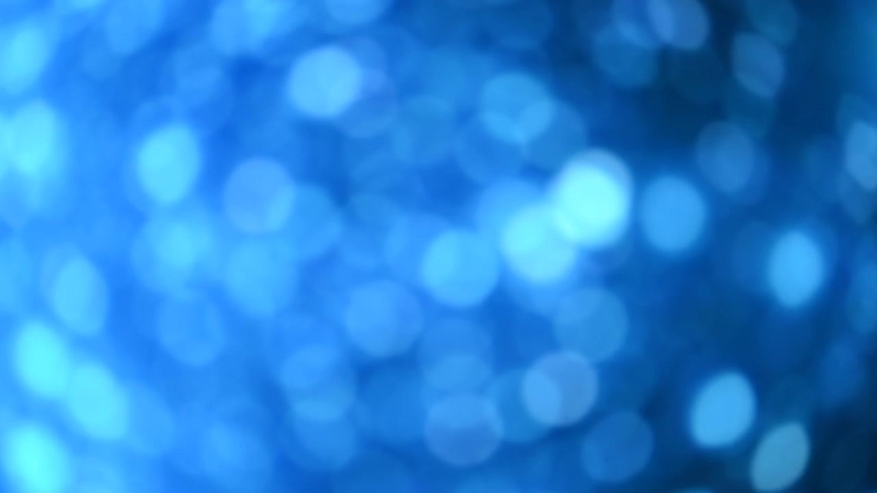 Fundo Abstrato Bokeh Azul Brilhante.