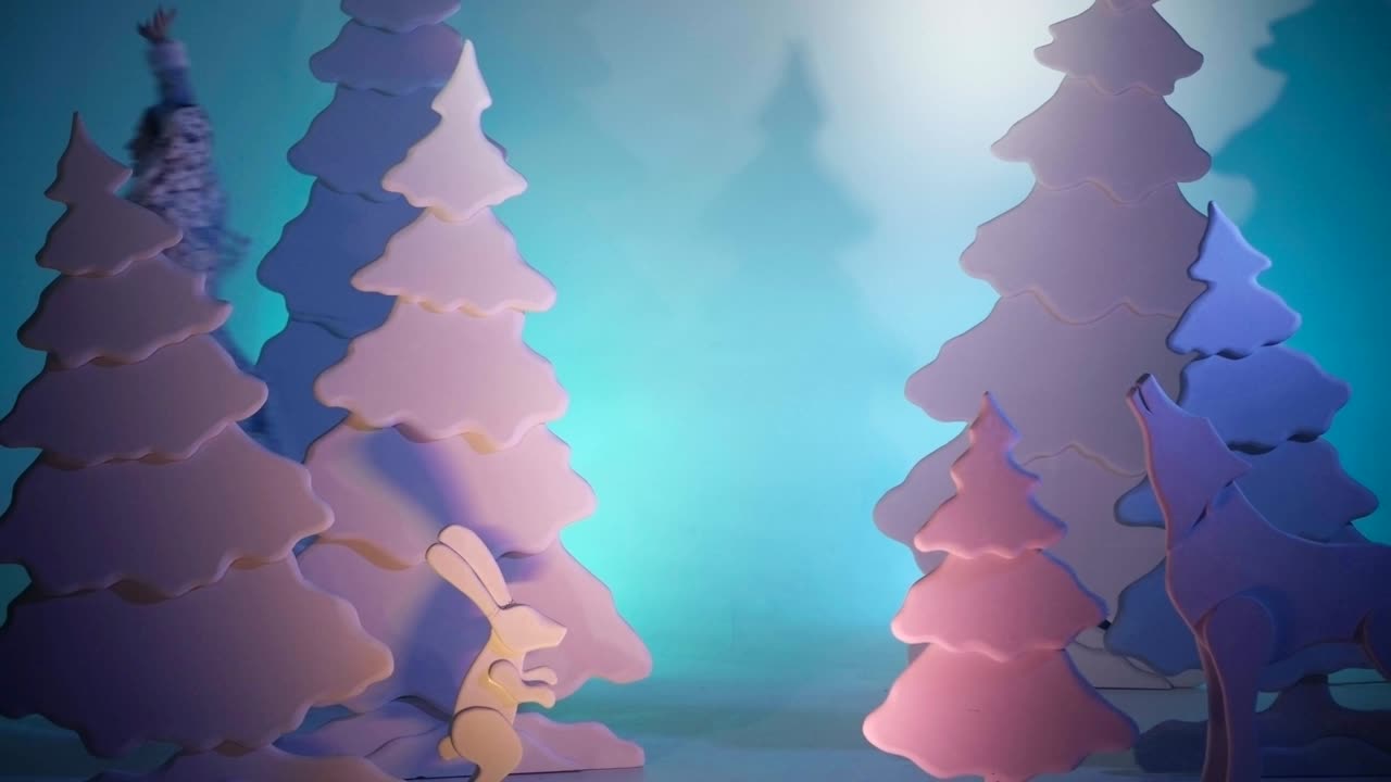 Mooi Sneeuwmeisje zoekt de Kerstman
