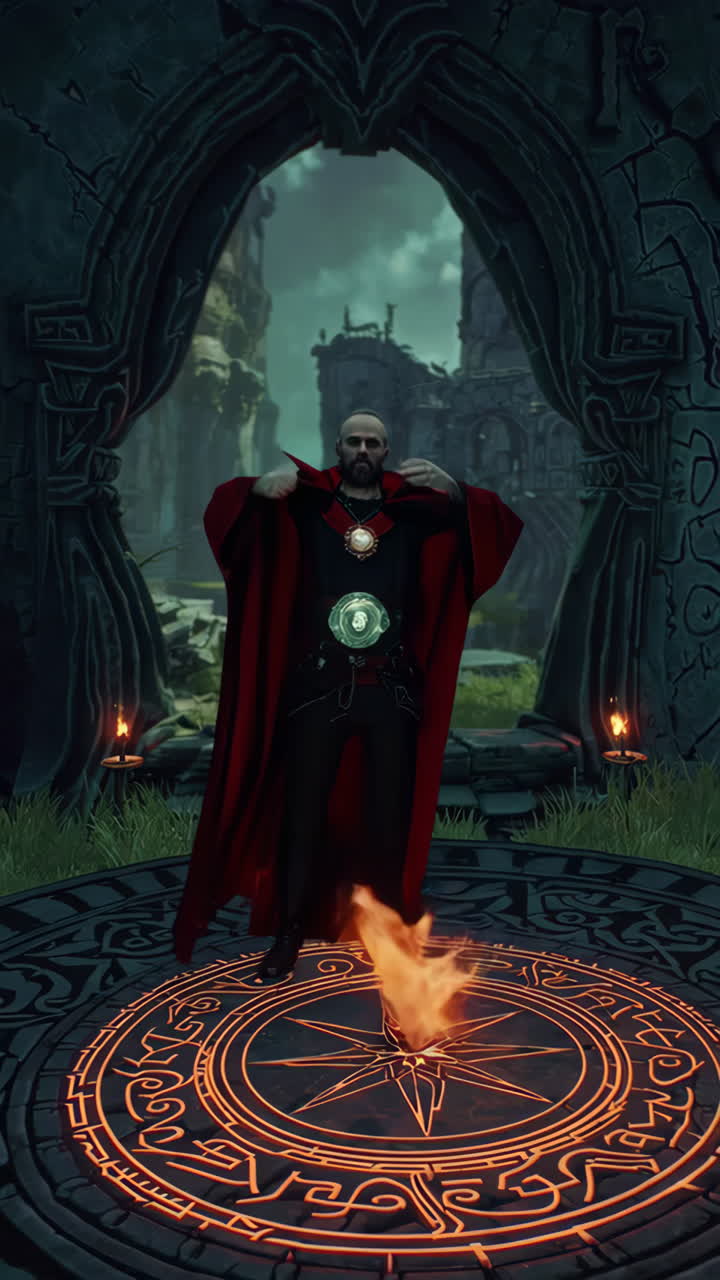 Doctor Strange in a Fantasy Setting