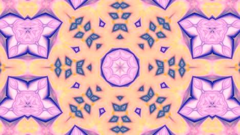 movimiento de fondo de kaleidoscopio abstractamente colorido