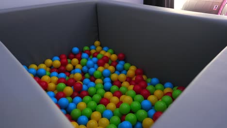 ball pit and toys for kids