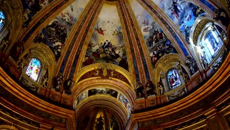 the royal basilica of san francisco el grande. madrid, spain.