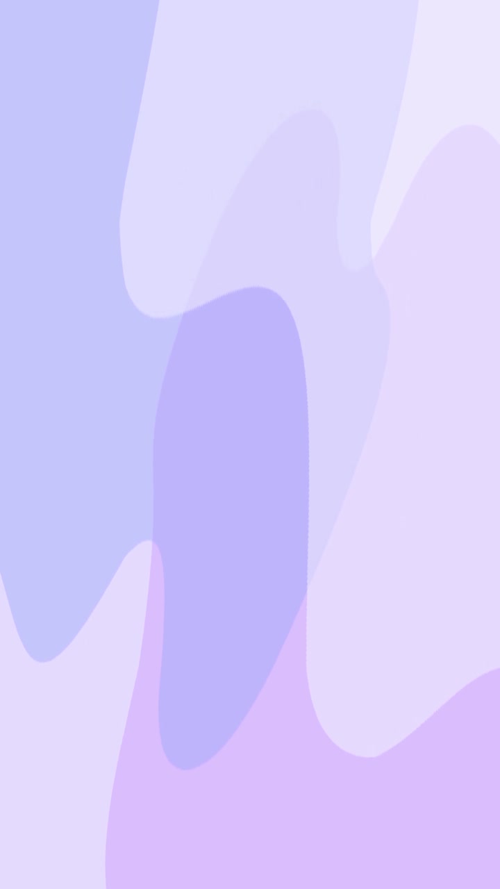 Abstract Motion Background with Soft Purple and Lavender Fluid Shapes