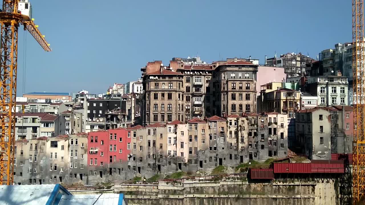 - 탁심의 이스탄불 건물 - 오래된 건물 - 1920x1080