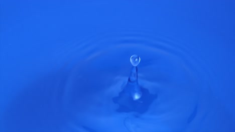 water drop in slow motion