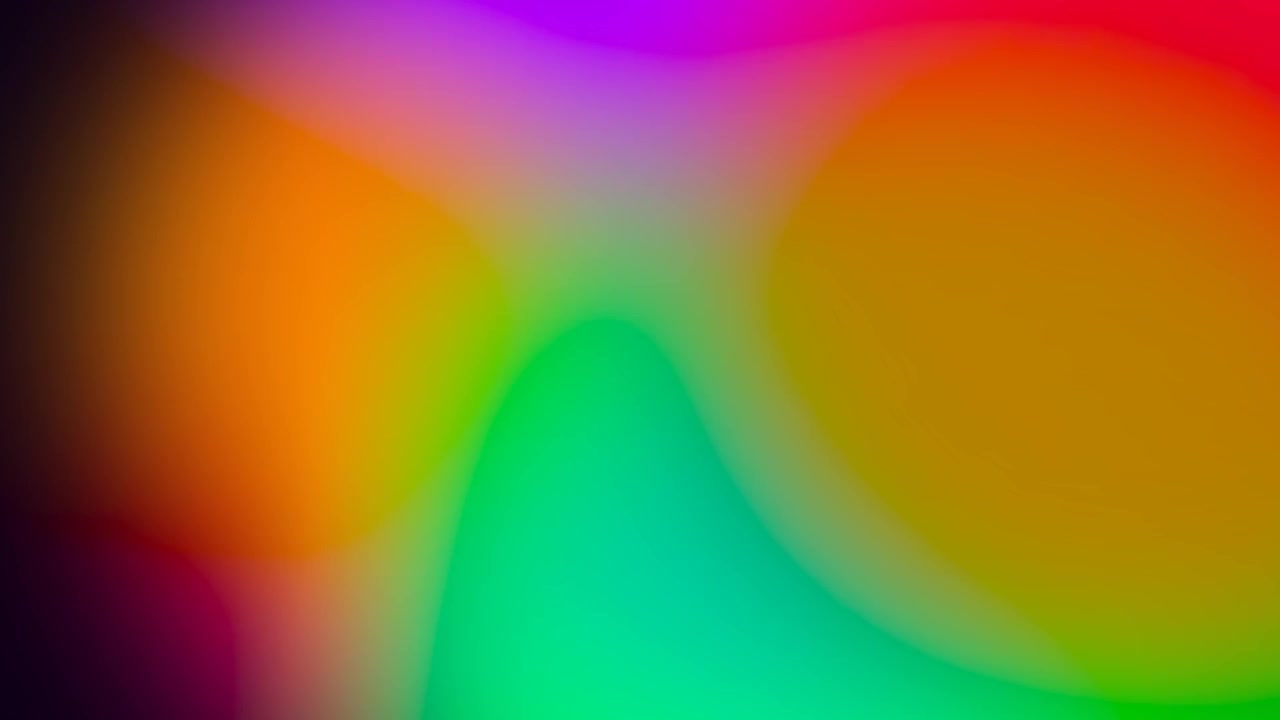 Sfondo animato astratto con colori vivaci sfumati