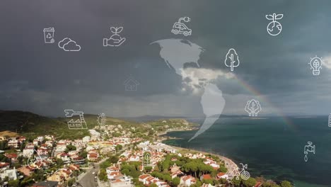 concepto de tecnología ambiental. objetivos de desarrollo sostenible. sdgs.