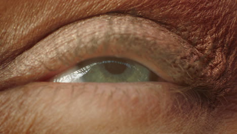 Nahaufnahme-Der-Makro-Augenöffnung-Mit-Gesundem-Sehvermögen