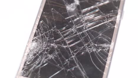 pantalla de teléfono inteligente rota