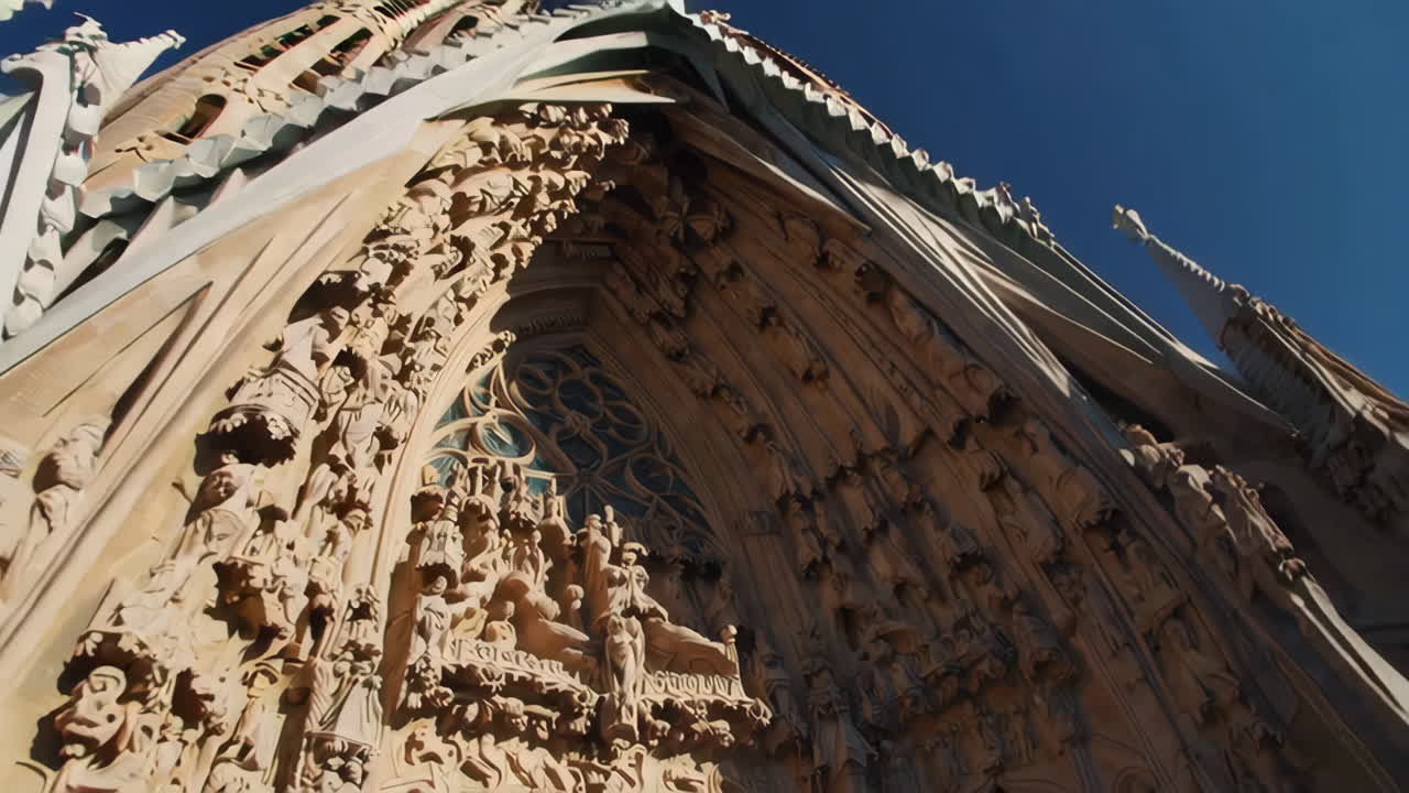 Sagrada Familia Exterior Architectural Details