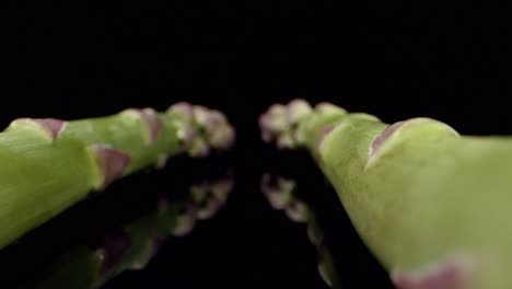 fresh asparagus green high quality healthy vegetable super macro close up hq 4k shoot