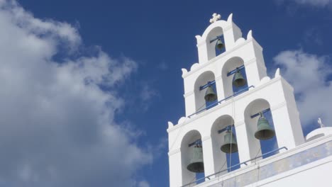 santorini greece - oia churches and bells of the greek islands cyclades